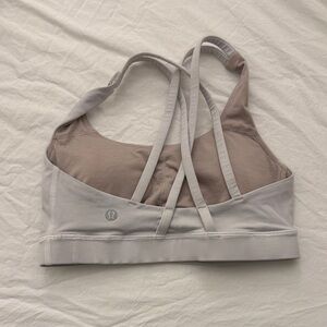 lululemon athletica Two-Tone Sports Bra - Cream and Tan